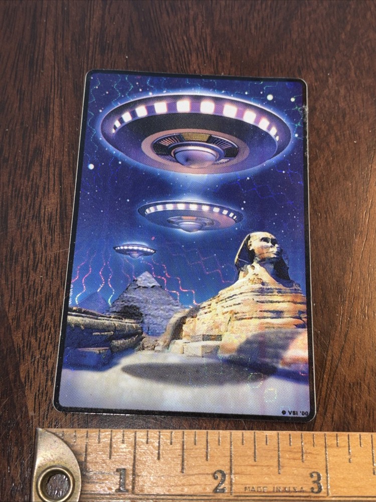 ALIEN (Space Ships )Vending Machine Sticker .  . VD2 Misc.