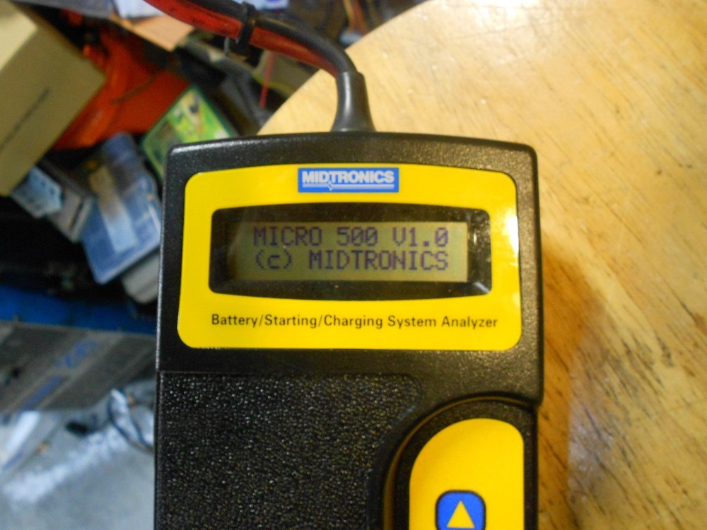 MIDTRONICS POWER SENSOR, MICRO 500, USED, GREAT TOOL FOR TESTING BATTERIES