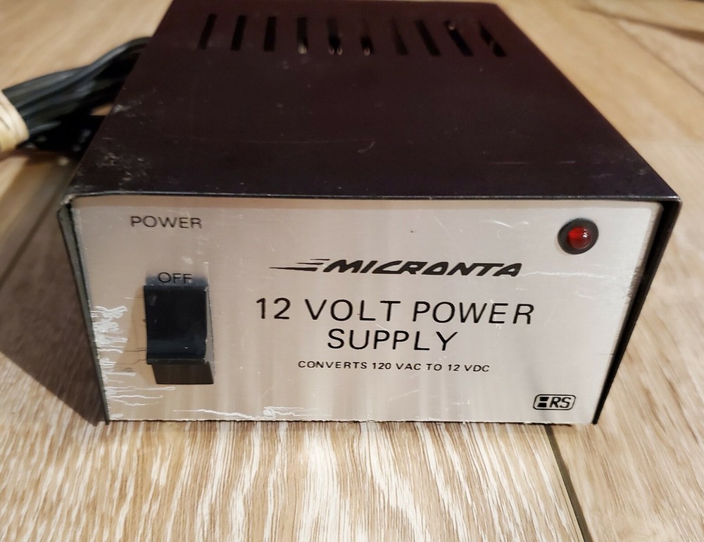 Micronta 12 Volt Power Supply Converter