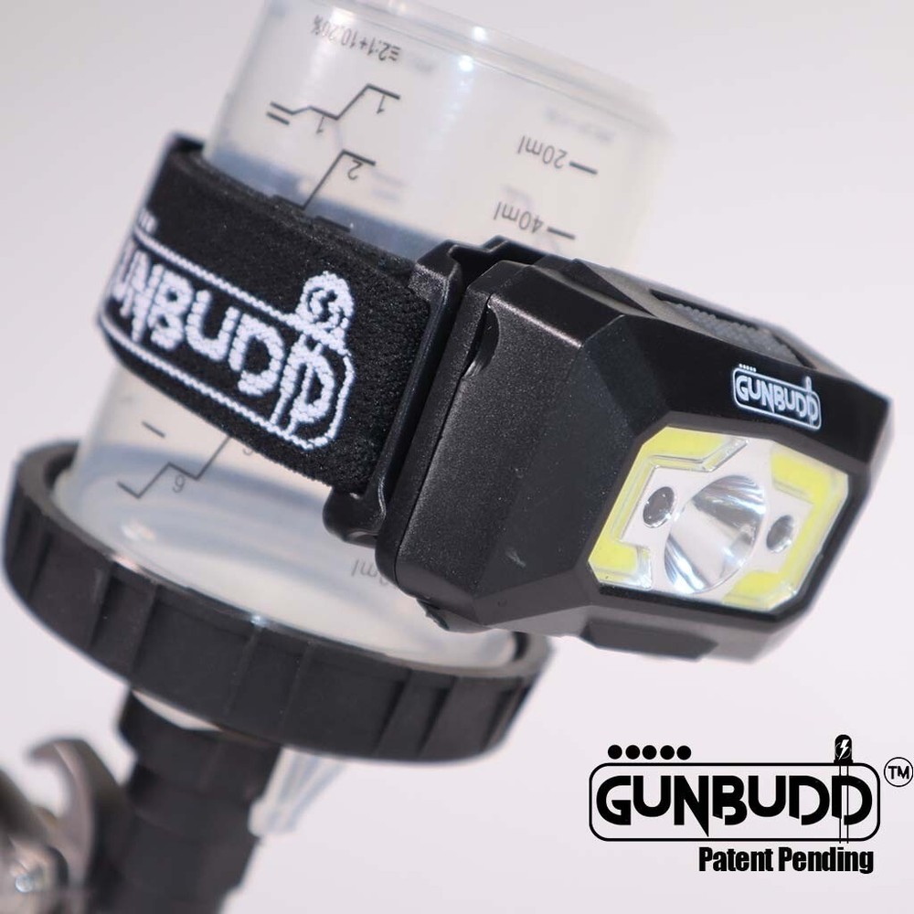 GunBudd® Universal Spray Gun Light – COB/LED Adjustable Auto Paint Tool