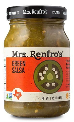 Mrs. Renfros Green Salsa Hot (Pack of 2)