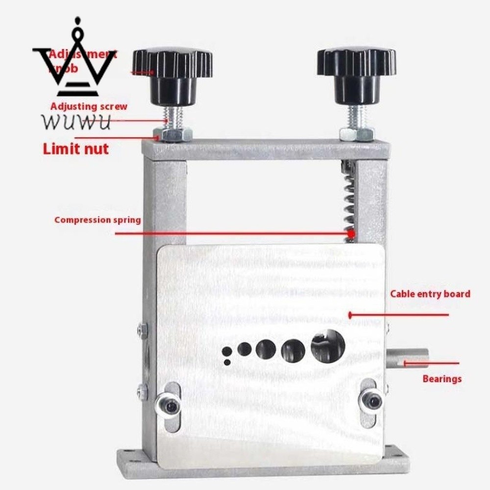 Multihole Wire Stripping Machine Manual Modes for Copper Cable Wire Stripper