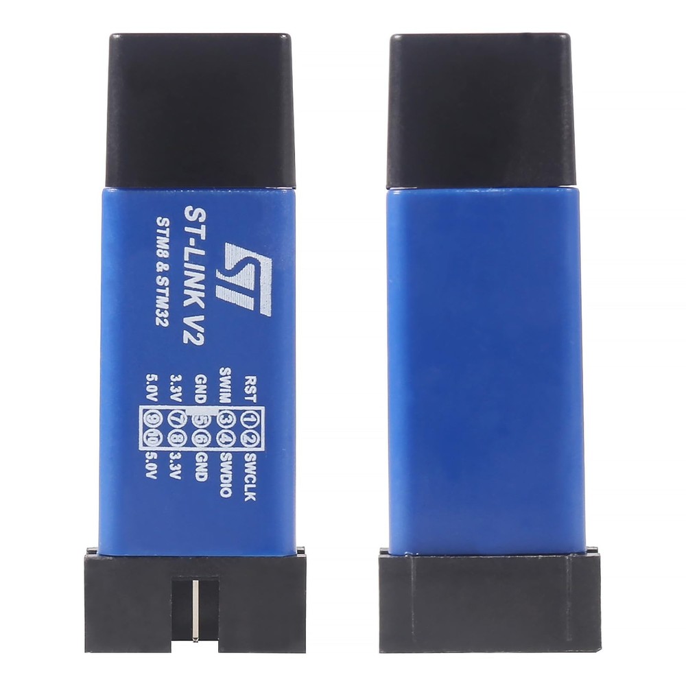 6pcs ST-Link V2 Emulator Downloader Programmer Support Programming Unit STM8 ...