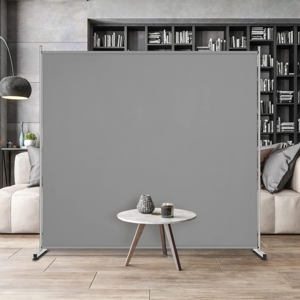 Single Large Panel Room Divider Privacy Screen for Office Partition Separator