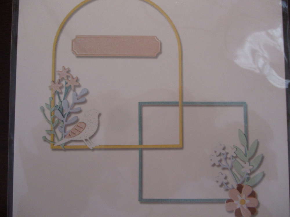 *Sizzix Brand 10 Thinlits Cutting Dies Bird/Flower Theme Cardmaking NIP (110)