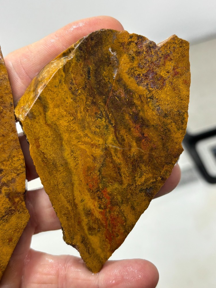 Mexican Cathedral Agate Slabs Cabbing Lapidary Combo Ship Avail