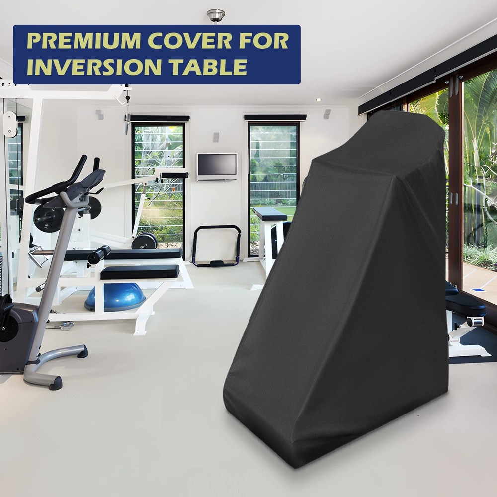 Guisong Inversion Table Cover with Zipper, For most inversion table, Black