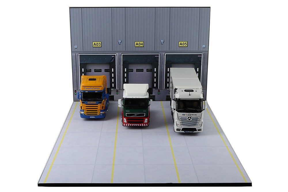 Diorama loading dock - 1/50th - Milena Rose - Ref. 50-2-E-BF-003