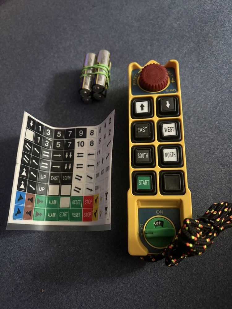 Control Chief Wireless Bridge Crane Controller