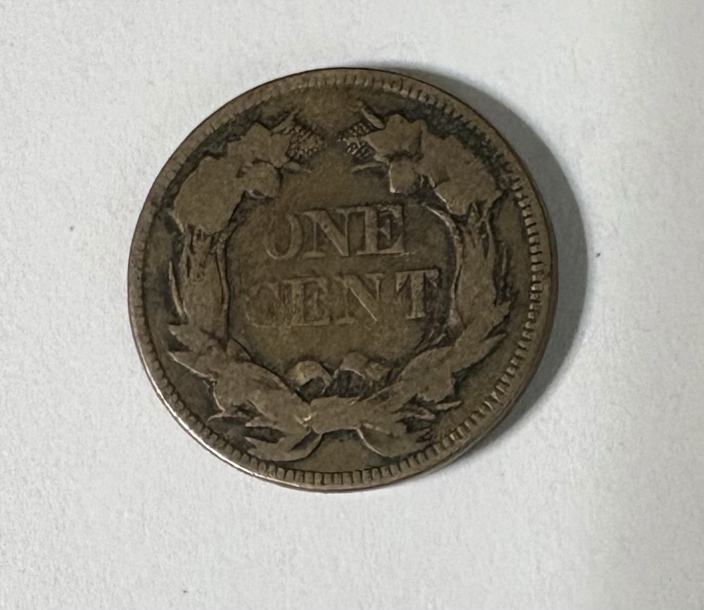 1858 Flying Eagle Large Letter