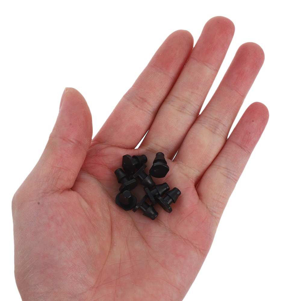 100 Pcs Drip Irrigation Hole Plugs System End Barbed Caps for Tubing
