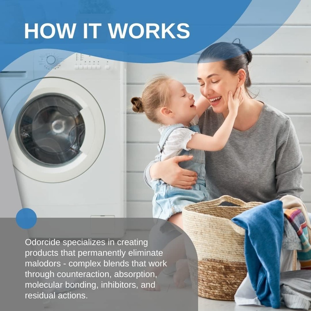 Powerful Laundry Odor Eliminator 128 fl oz