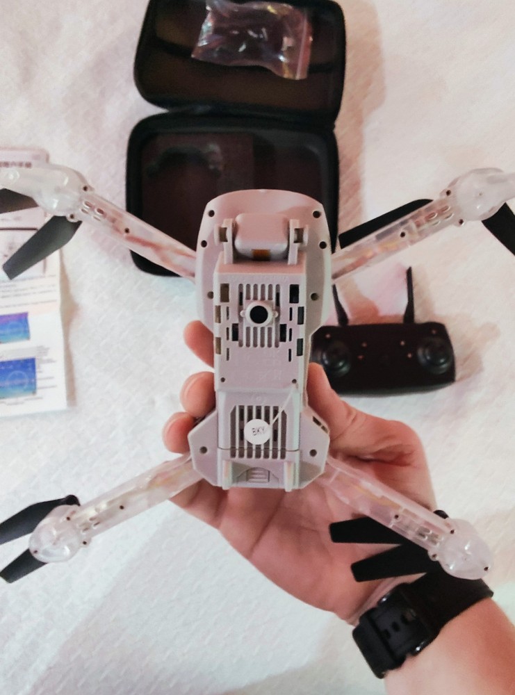 Drone Foldable Mini Camera Drone W/ Controller/Phone Mount