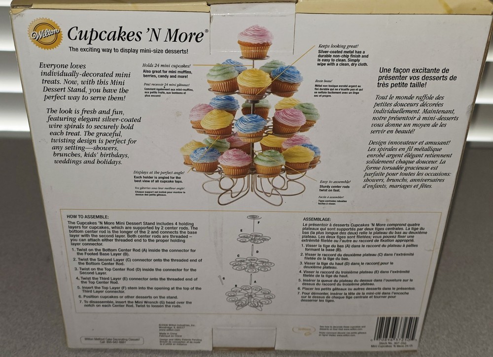 Wilton Mini Dessert Stand New