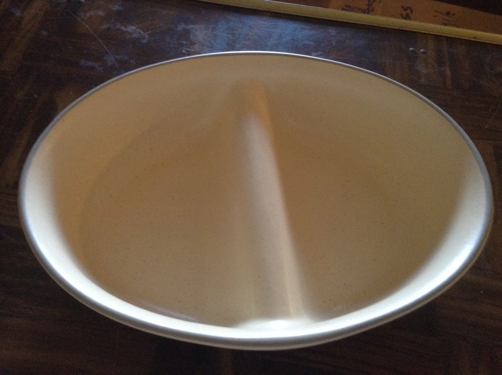 Pfaltzgraff divided serving dish