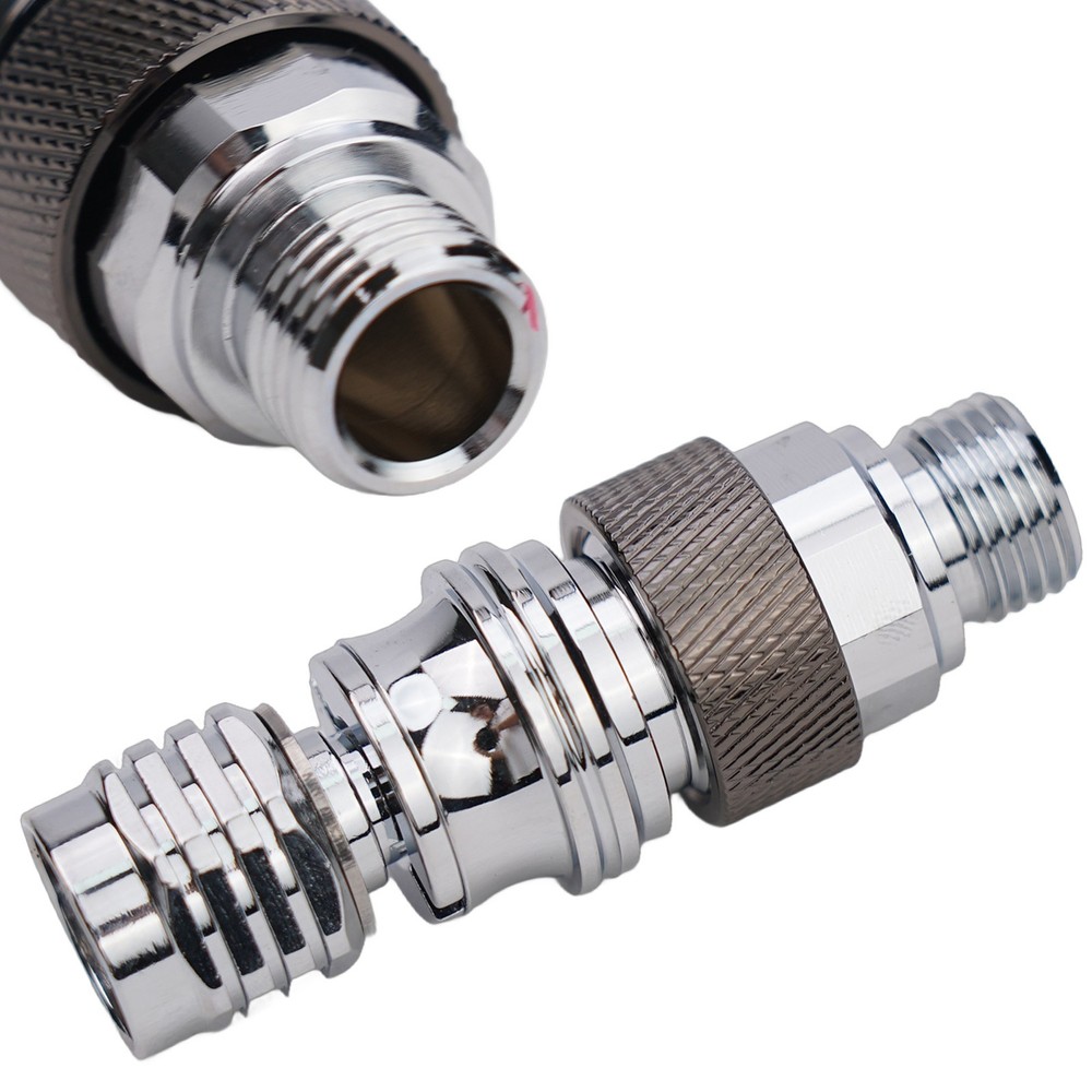 Chrome Plated Copper Diving Full Face Second Stage Adjuster Quick Connect