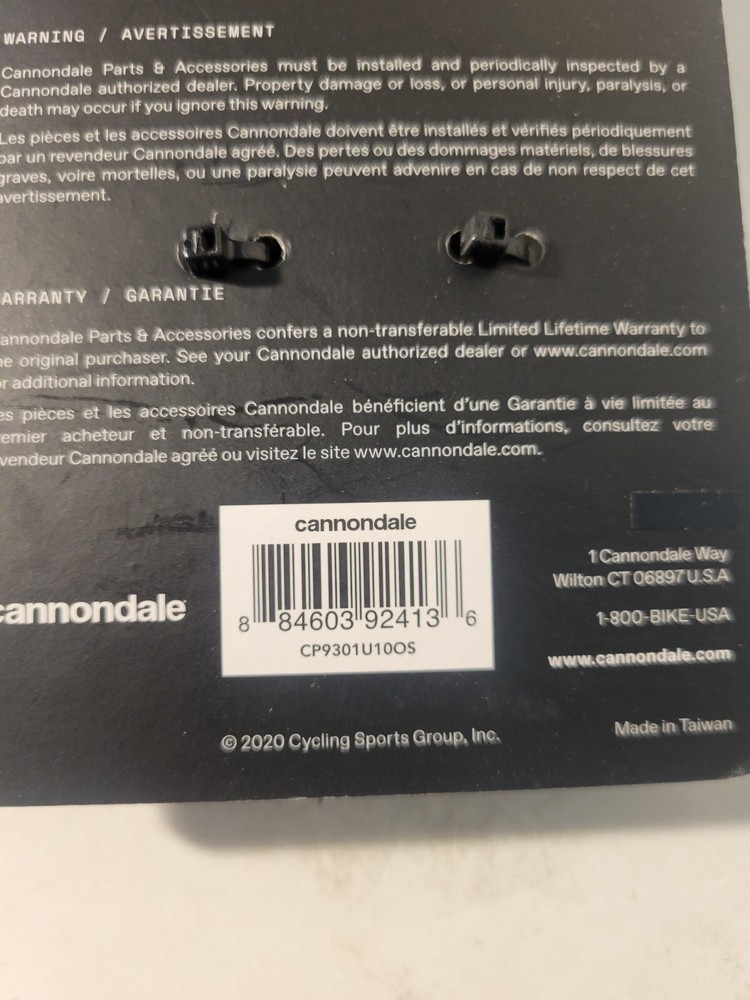 Cannondale 10-in-1 Mini Multi-Tool Hex Torx Phillips + Valve Tool CP9301U10OS