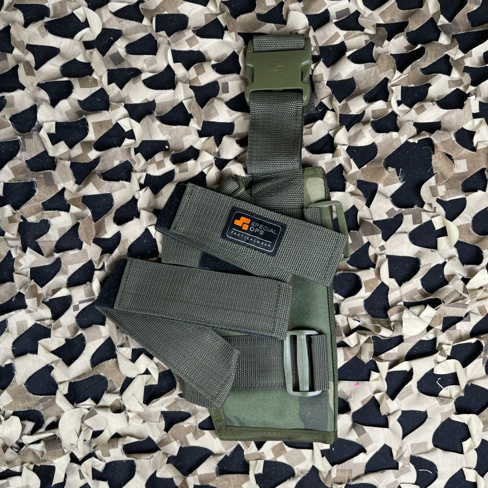 NEW Special Ops Basic Holster - Left Hand - Woodland Camo