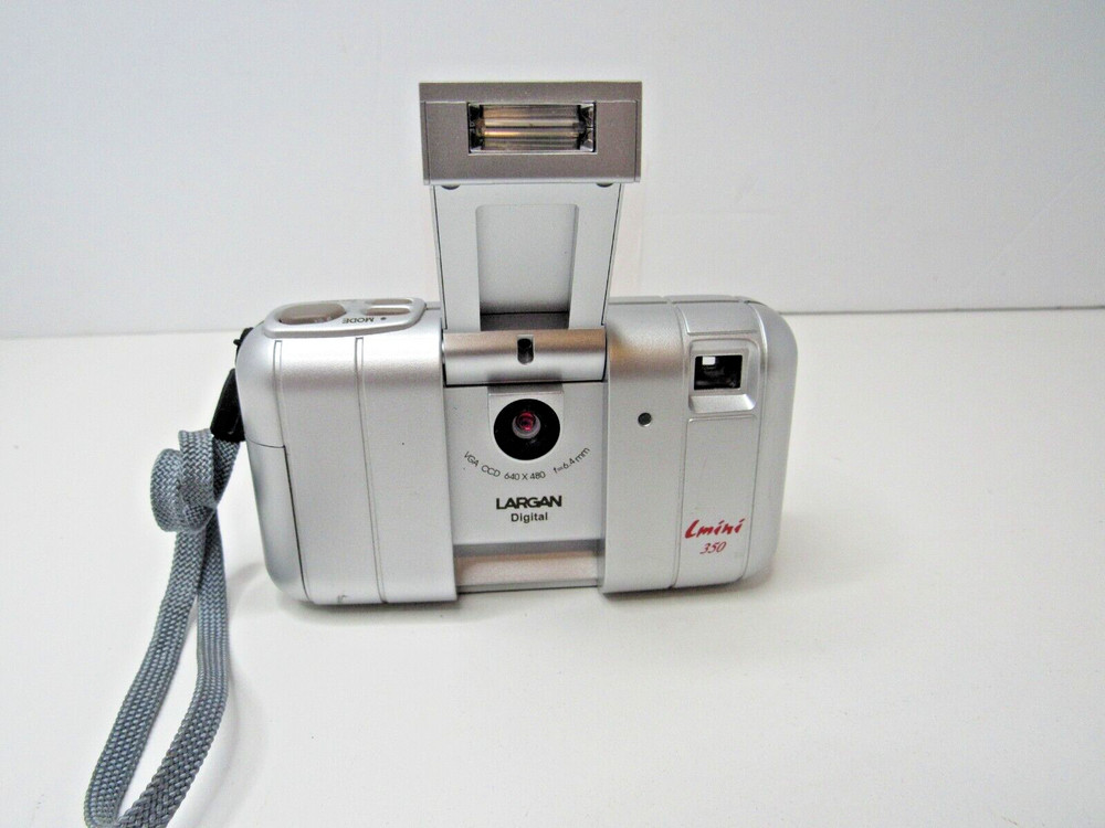 Largan Group Lmini 350 0.4MP Digital Camera - Silver Untested #US8-29