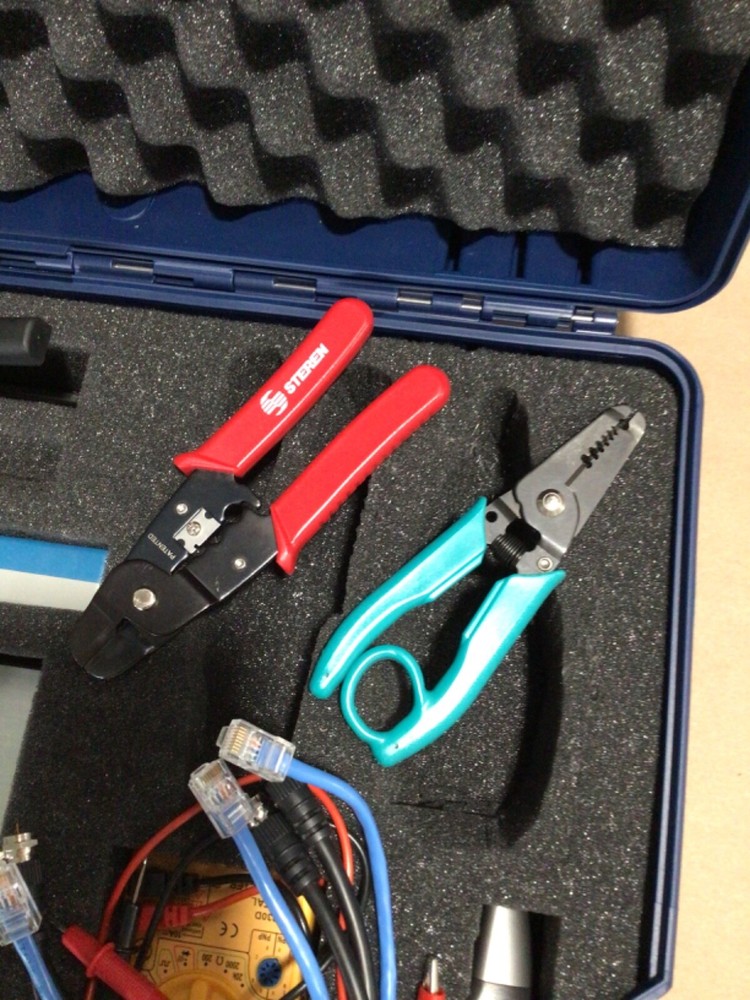 C-Tech Training Tester Case system kit home audio ?? copper cable ??