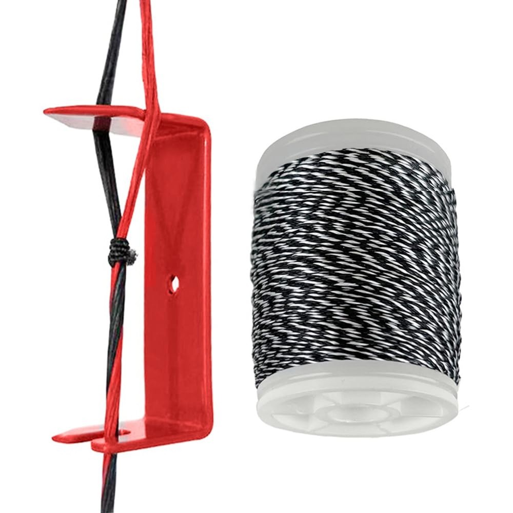 Archery Bow String Separator Tool and Bowstring Serving Thread 131 yard/120m ...