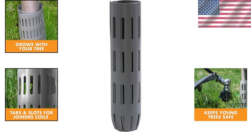 Plastic Tree Trunk Shields, Pack of 12