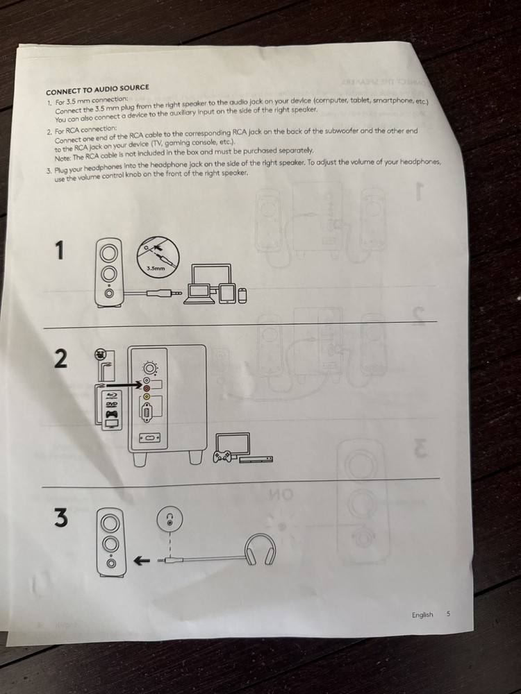 Logitech Z323 Speaker System with Subwoofer