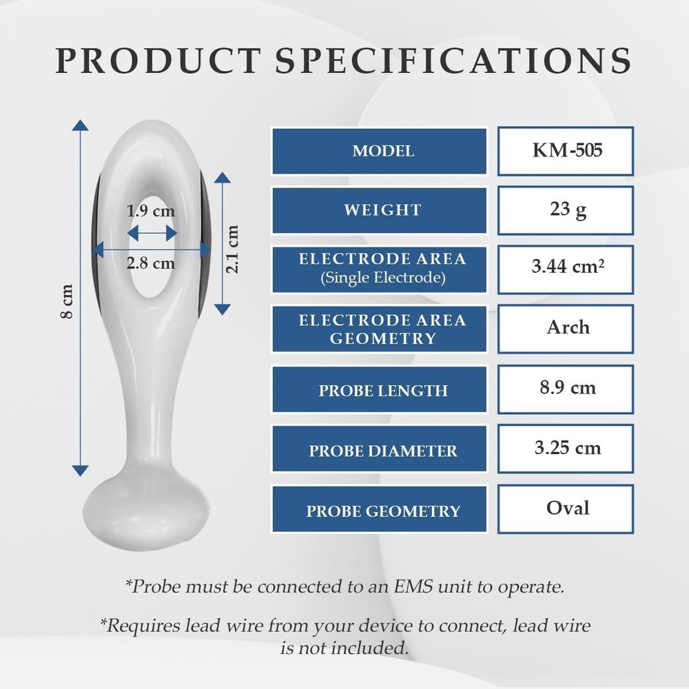 Kegel Toner Electrode Probe, KM-505