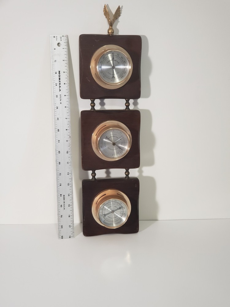 Springfield Instrument Co. Barometer Thermometer Humidity Meter