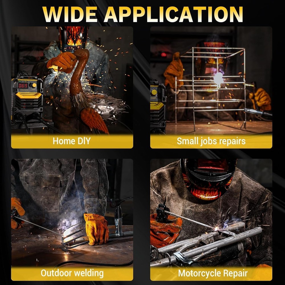 Energy Efficient 110/220V MMA Welder - IGBT Technology and Hot Start Function