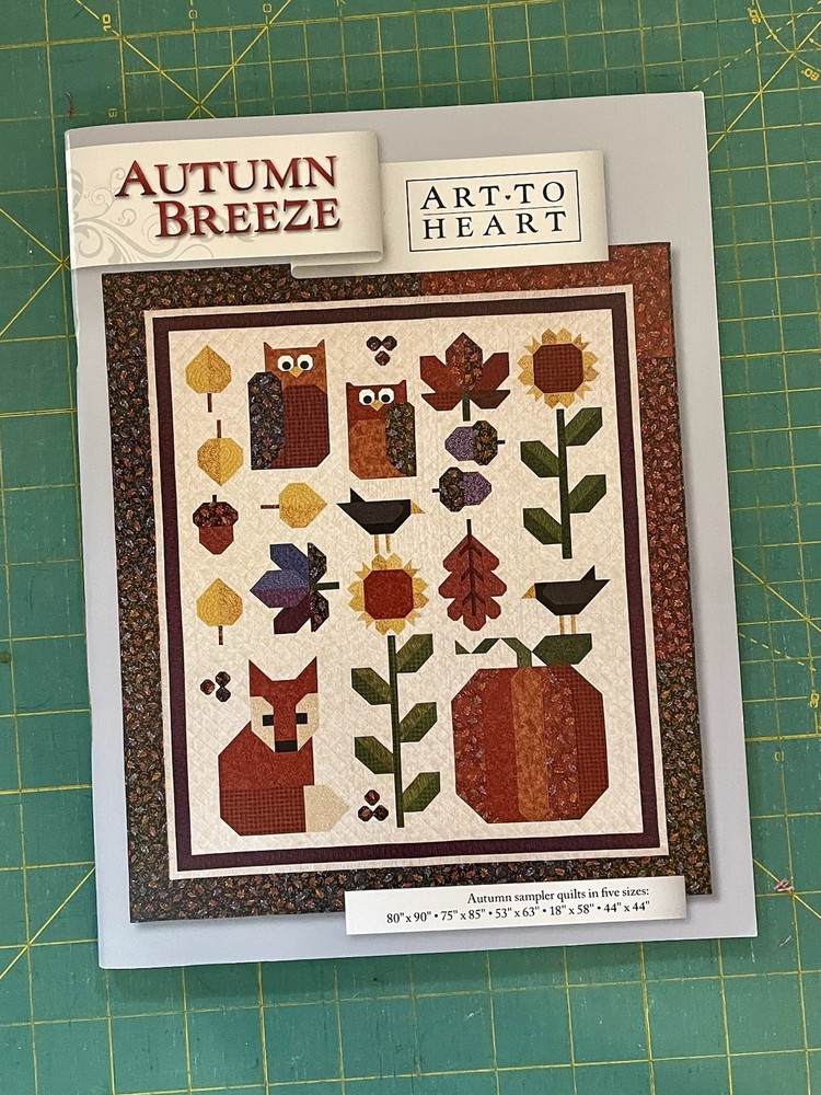 Art To Heart Autumn Breeze Sampler Pattern Book