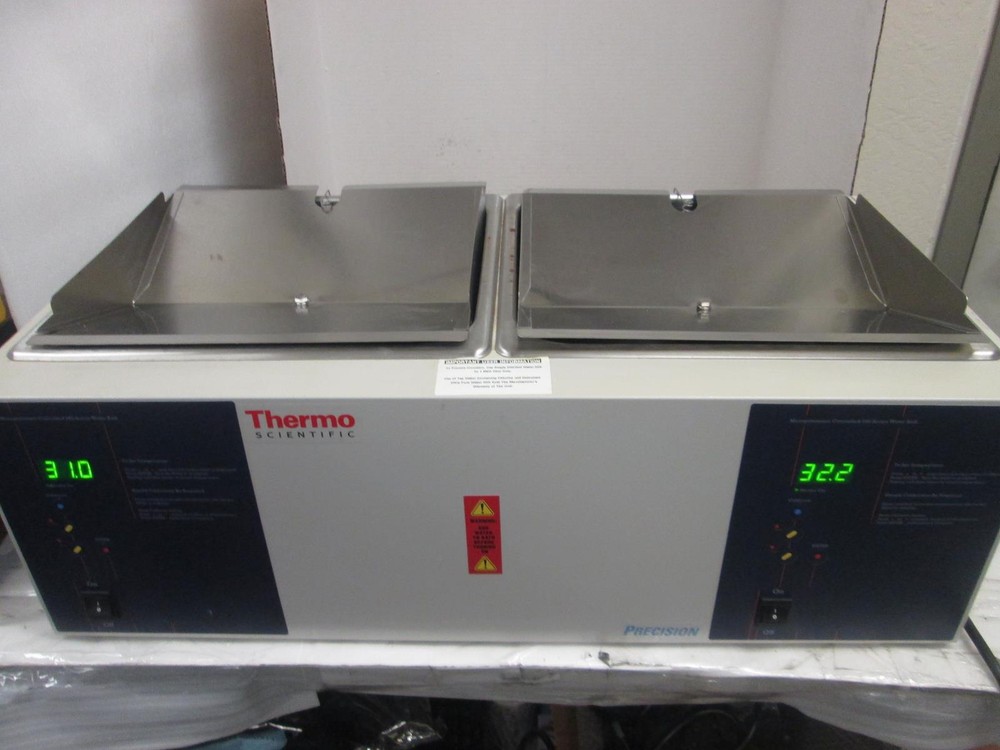 THERMO SCIENTIFIC 2853 12L MICROPROCESSOR CONTROLLED DUAL CHAMBER WATER BATH