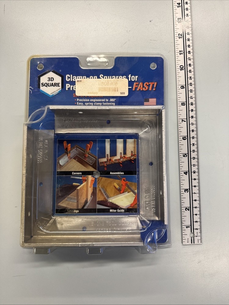 Jevons 3D Square Aluminum 6" per side 2 Pack