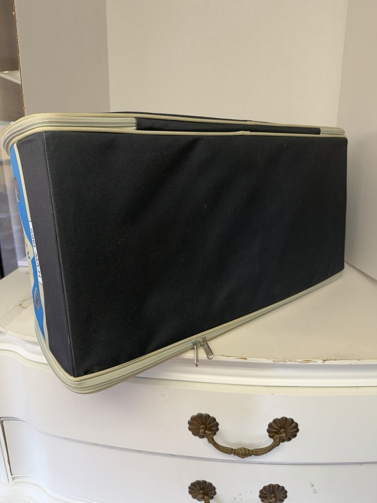 VW Blue And White Pet Carrier