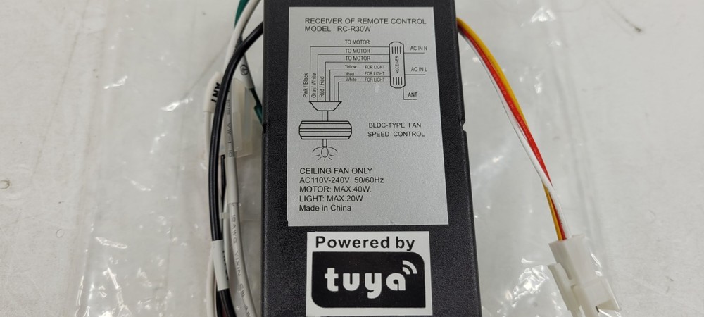 Sofucor Universal Ceiling Fan Remote Control Kit Replacement Tuya Smart Home App