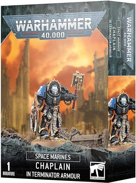 Warhammer 40k: Space Marines - Chaplain in Terminator Armor