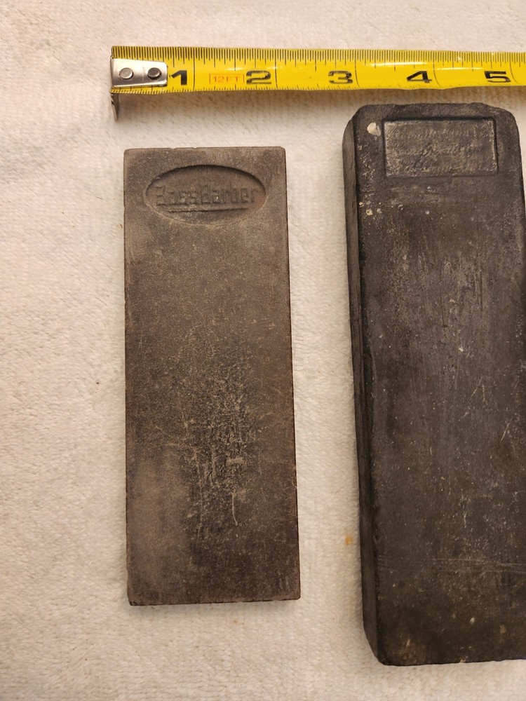 Vintage sharpening honing stones