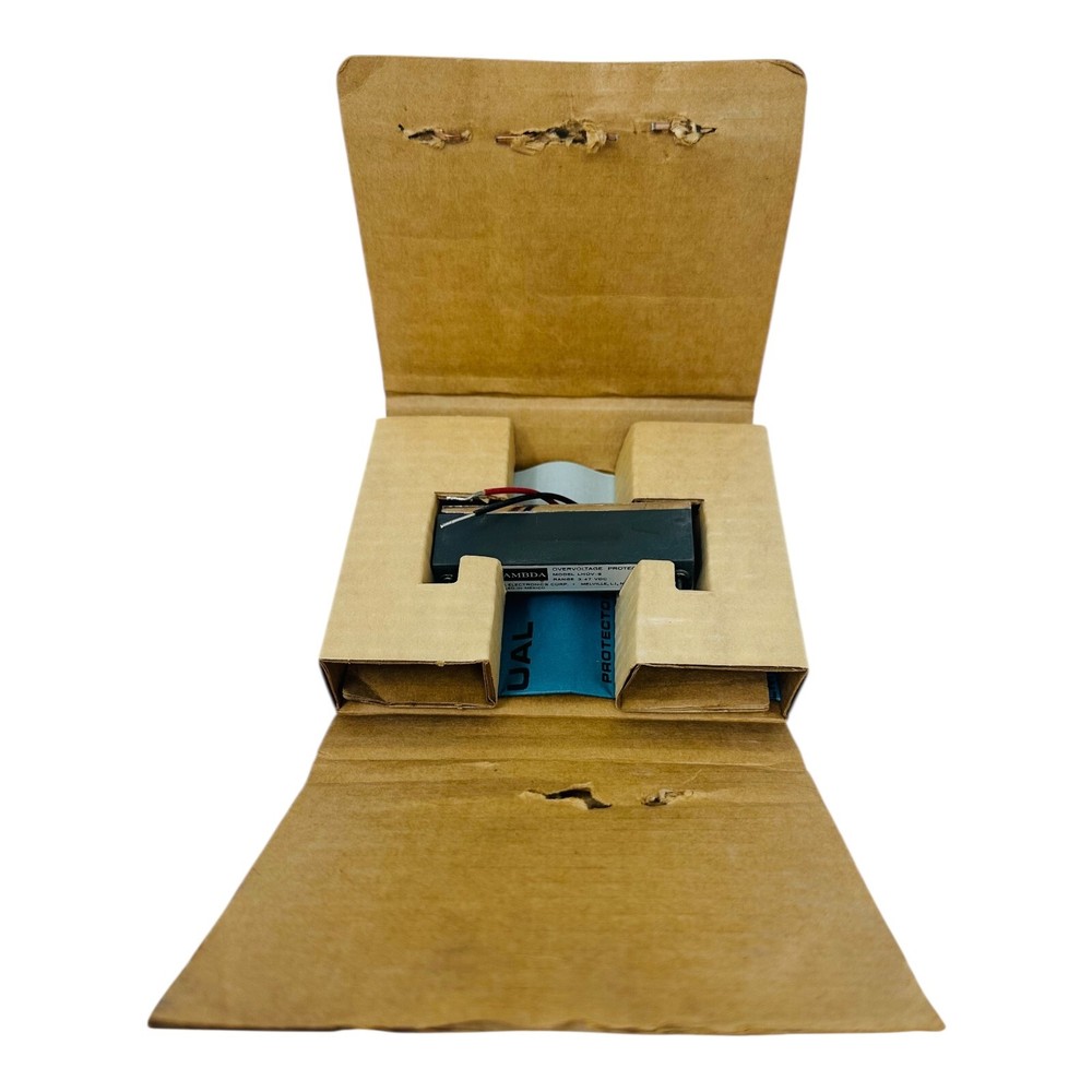 LAMBDA MODEL LHOV-5 OVERVOLTAGE PROTECTOR NEW/UNUSED SURPLUS