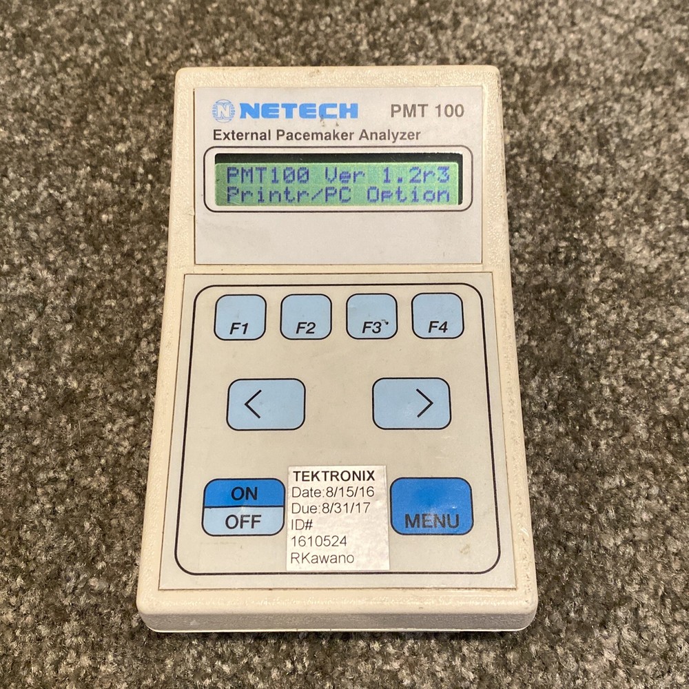 Netech PMT 100 Digital Handheld External Pacemaker Analyzer Test Unit! EXCELLENT