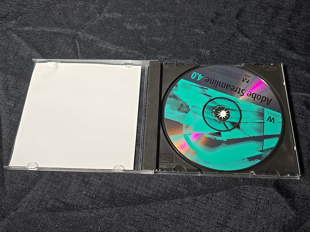 ADOBE STREAMLINE 4.0 CD FOR WINDOWS WITH SERIAL NUMBER LINE TRACING PROGRAM 2001