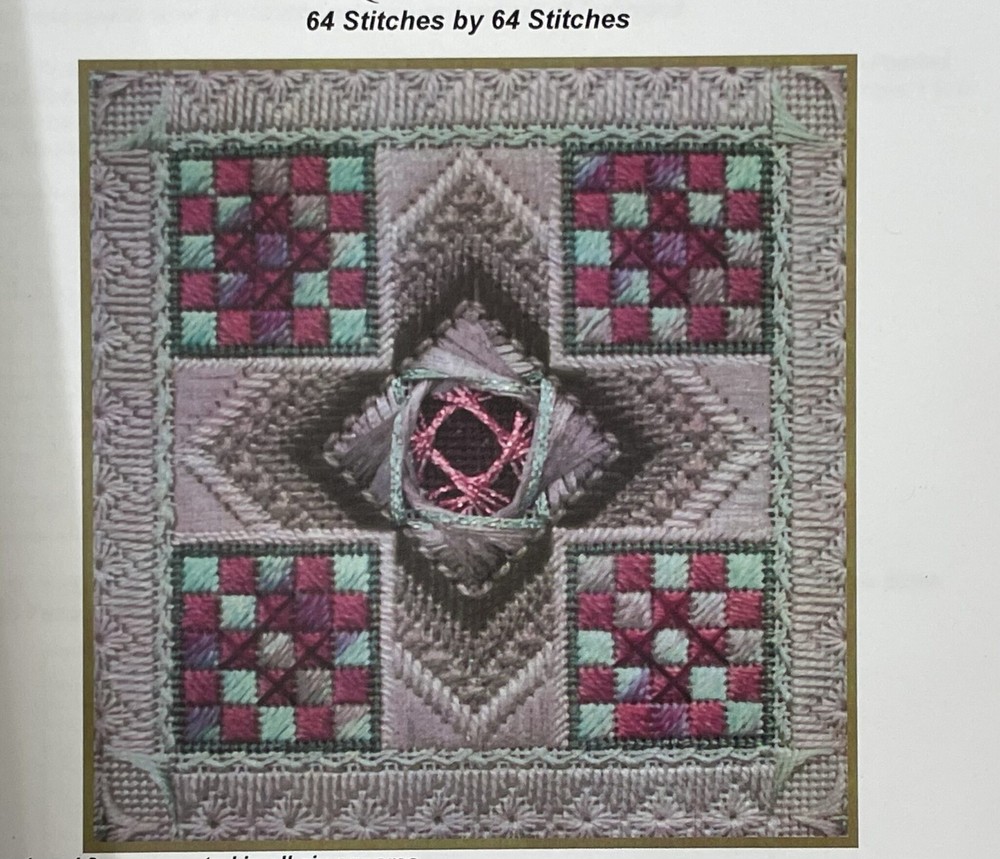 advanced Counted Canvas needlepoint My Way Carolyn Mitchell 6 projects in 1