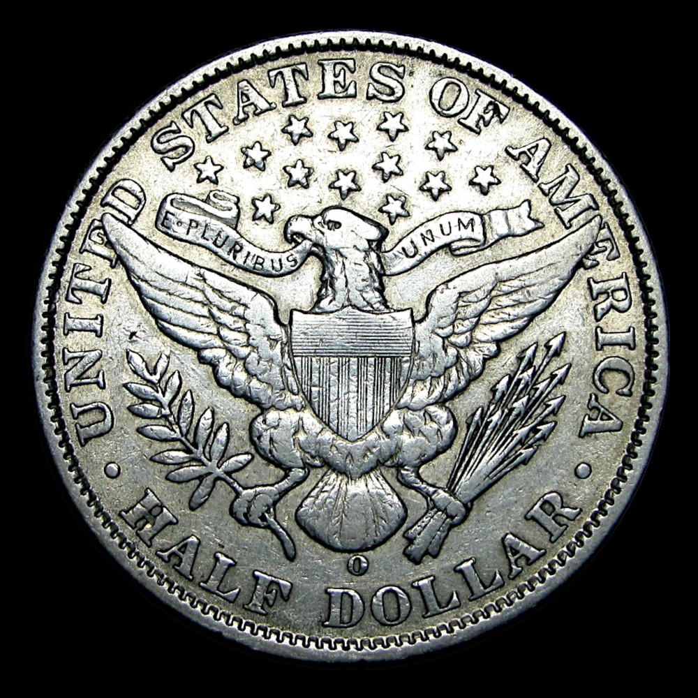 1908-O Barber Half Dollar Silver ---- Nice Coin ---- #327D