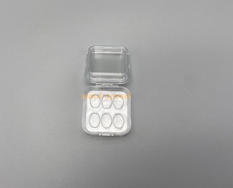 10× Display Chip Veneers Jewelry Box Membrane Retainer Denture False Teeth Case