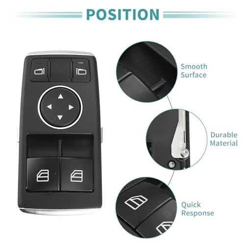 ACROPIX Front Left Driver Side Power Window Switch Window Control Switch Fit for