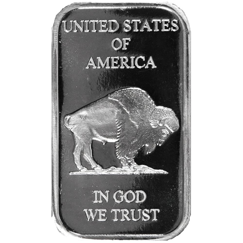 Buffalo Liberty 1 oz Silver Bar BU