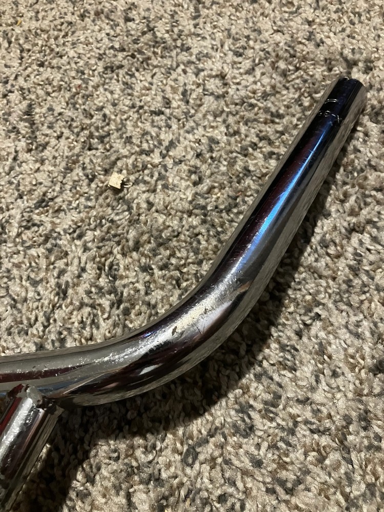 Chrome Bmx Handlebars (Without Grips)
