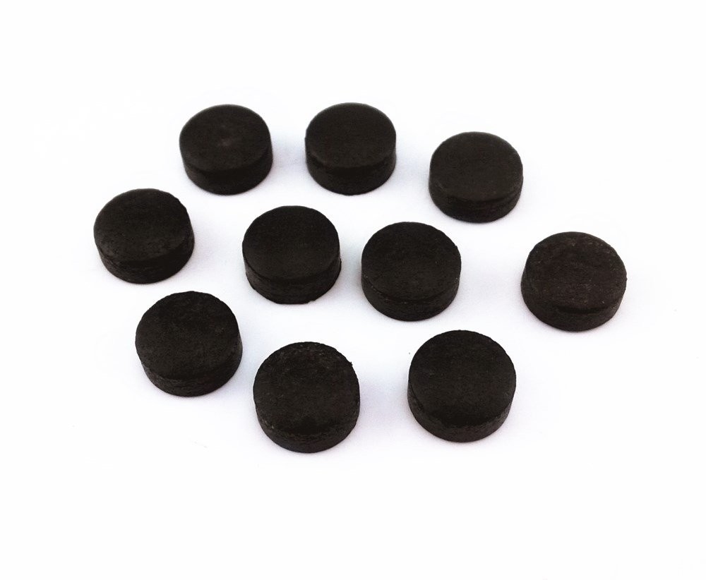 10 Pack 13mm Pool Billiard Cue Tips for Enhanced Performance