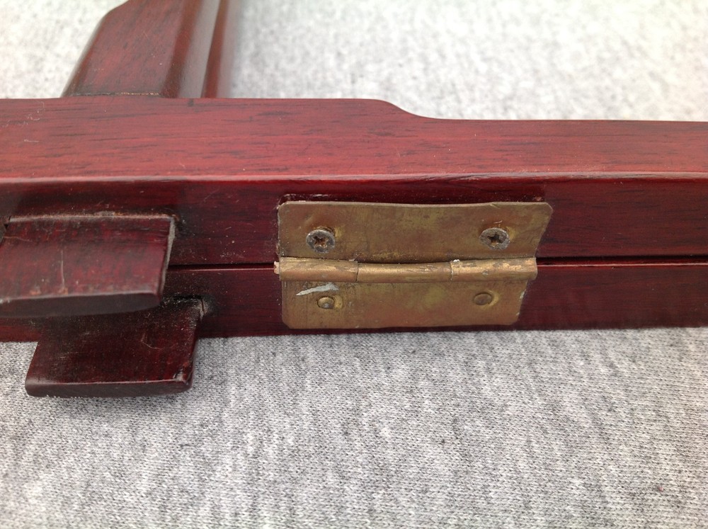 Wood Hinged Book Stand