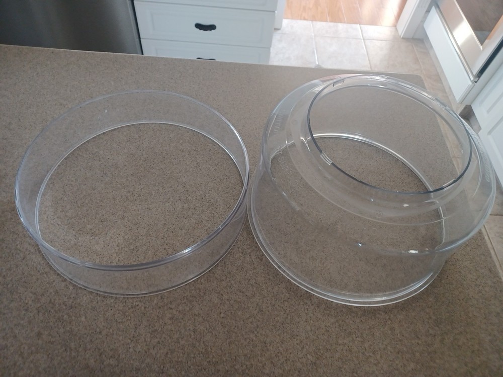NuWave Infrared Oven OEM Replacement Dome and Extender Ring Clear 20342 Original