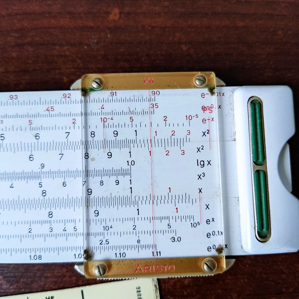 Vintage German Aristo Studio Slide Rule